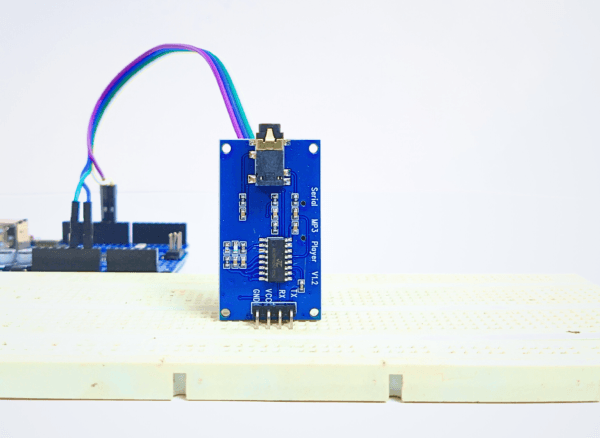 Interface serial mp3 player With Arduino - OceanLabz