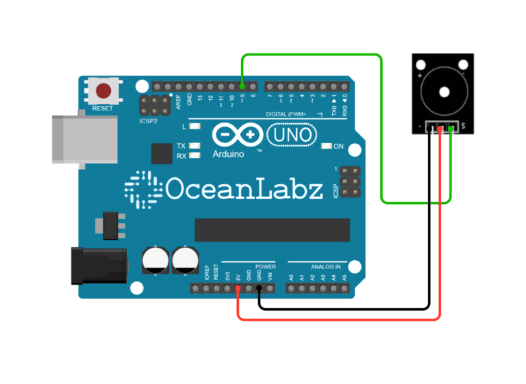 Interface Buzzer with Arduino – OceanLabz