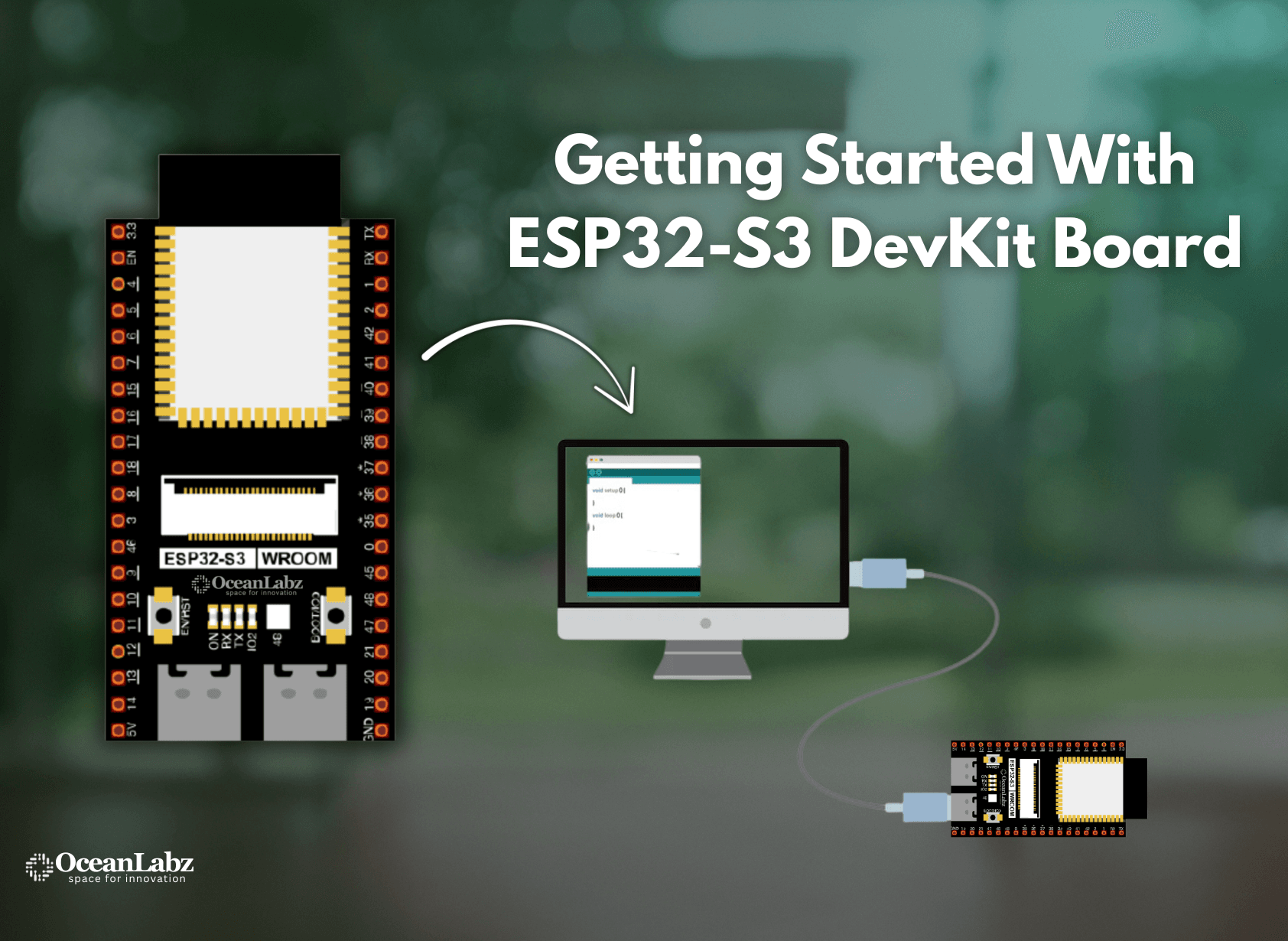 Getting Started with ESP32-S3 WROOM N16R8 CAM Dev Board - OceanLabz