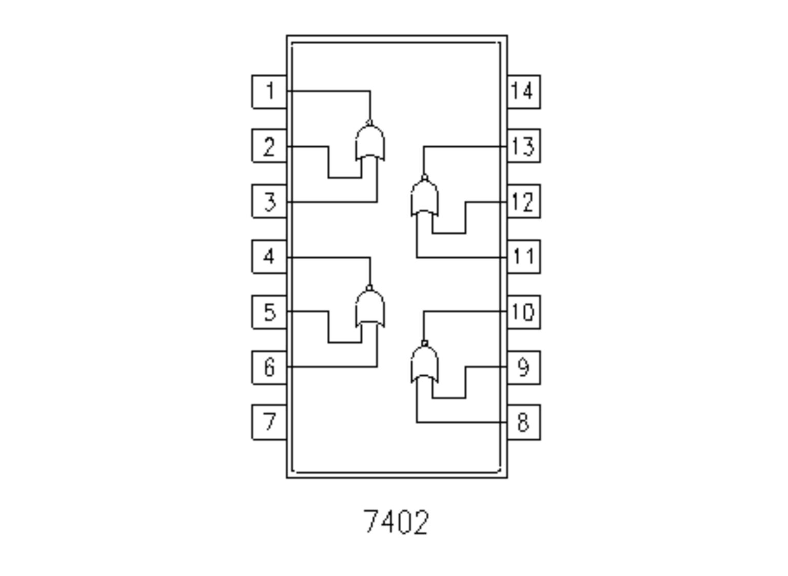 Led Control Inverted Logic Lesson-07 NOR Gate (IC 7402) – Inverted OR Logic - OceanLabz