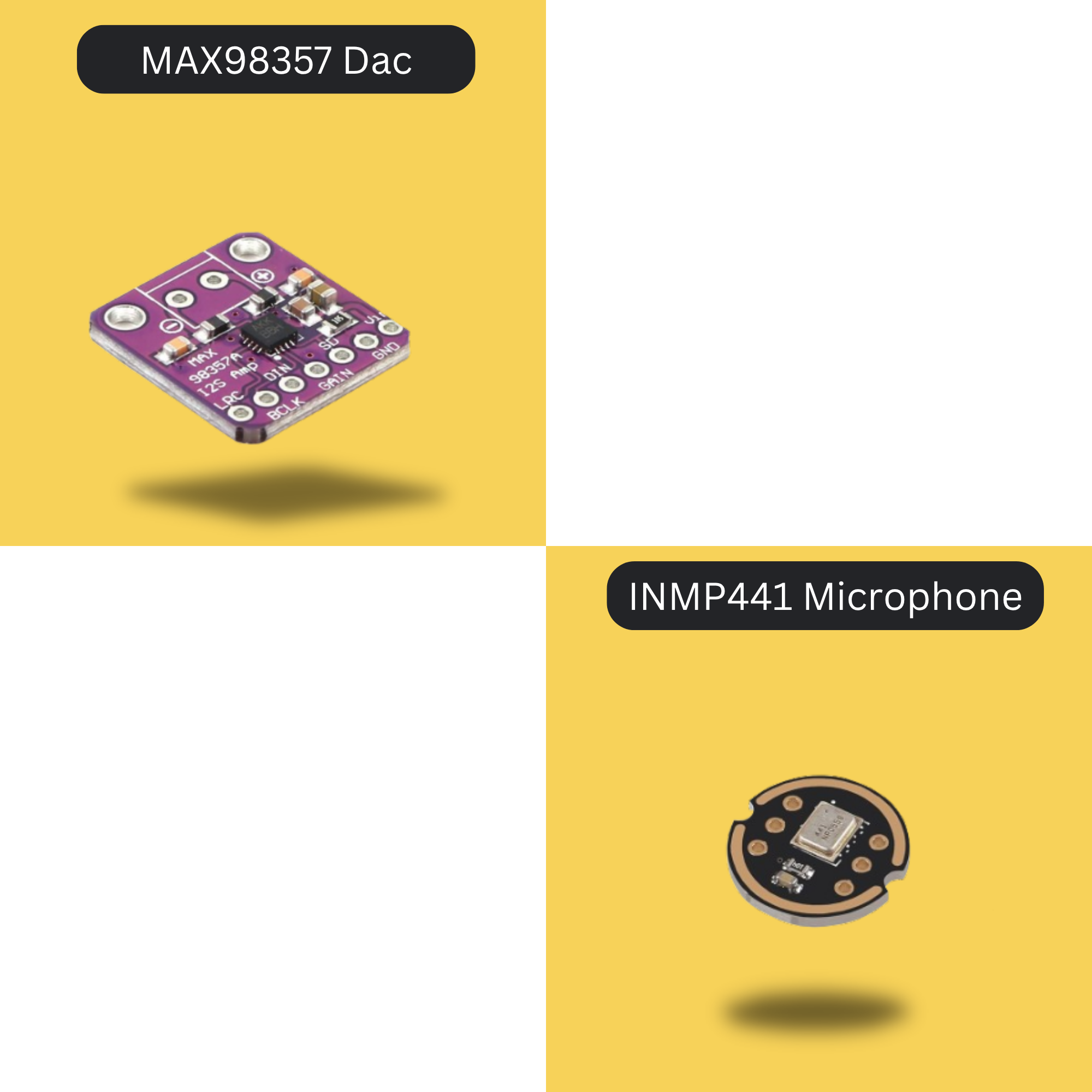 DIY AI Voice Kit with ESP32-S3 Camera Board | TFT 1.8 Display, INMP441 Microphone, MAX98357 DAC, Speaker & More! | Smart Voice & Vision Development Kit for AI Projects